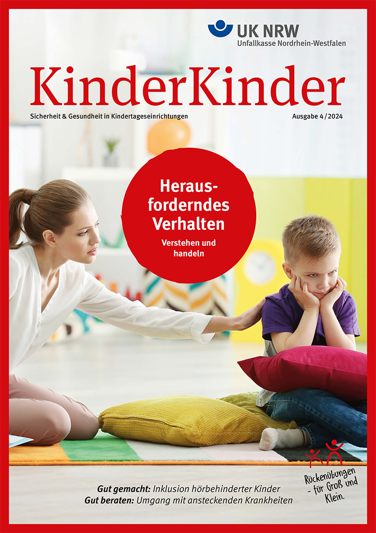 Das Bild zeigt das Titelblatt der Zeitschrift Kinder Kinder Ausgabe 4 2024