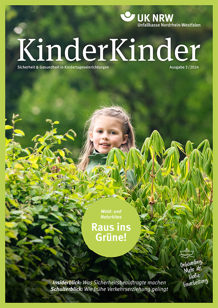 Das Bild zeigt das Titelblatt der Zeitschrift Kinder Kinder Ausgabe 3 2024