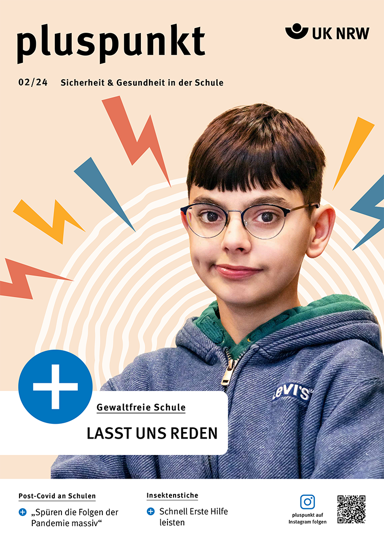 Das Bild zeigt das Titelblatt des Magazins pluspunkt Ausgabe 2 2024