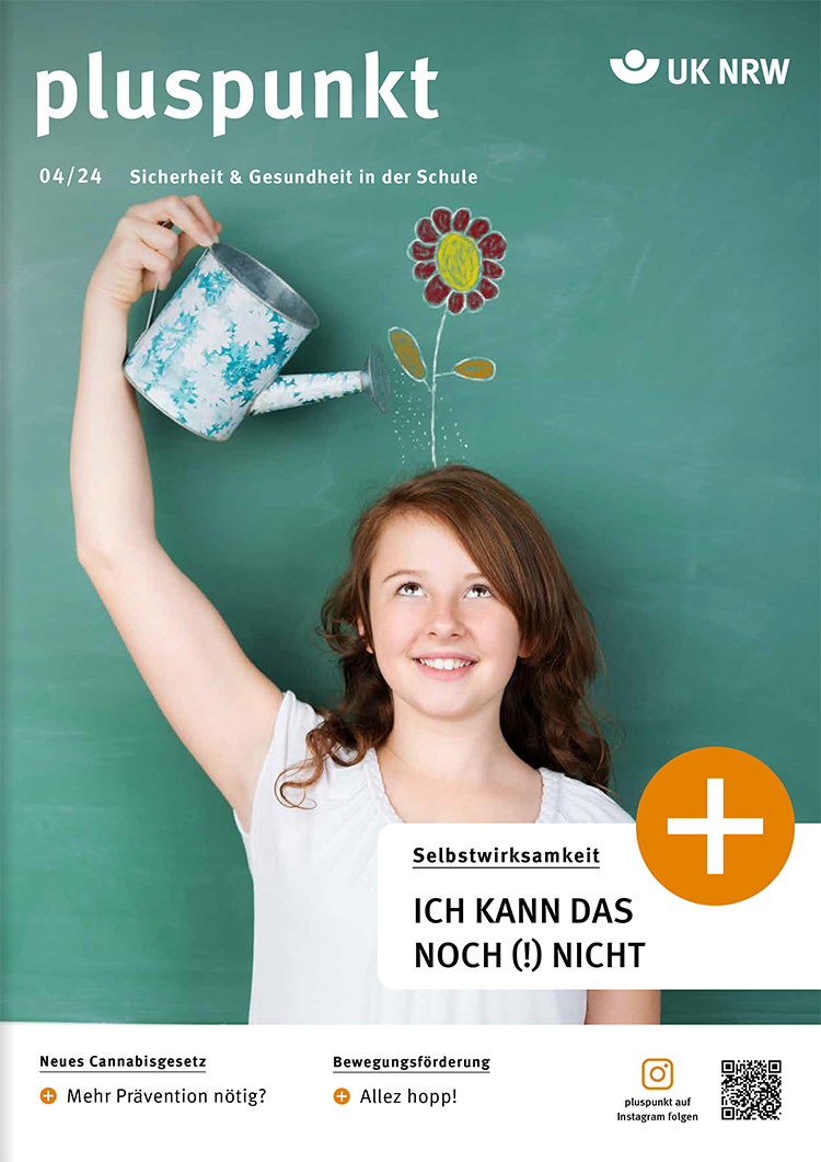 Das Bild zeigt das Titelblatt des Magazins pluspunkt Ausgabe 4 2024